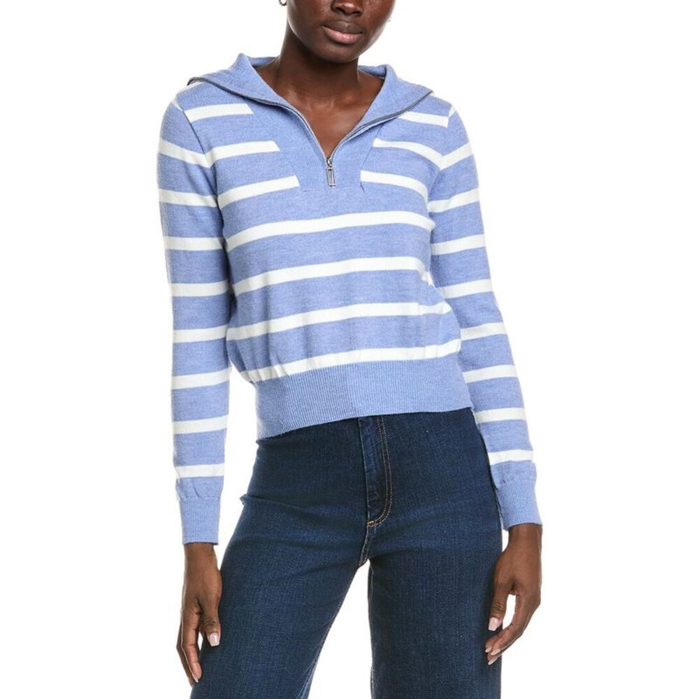 Madison Miles Womens  Pullover, Blue